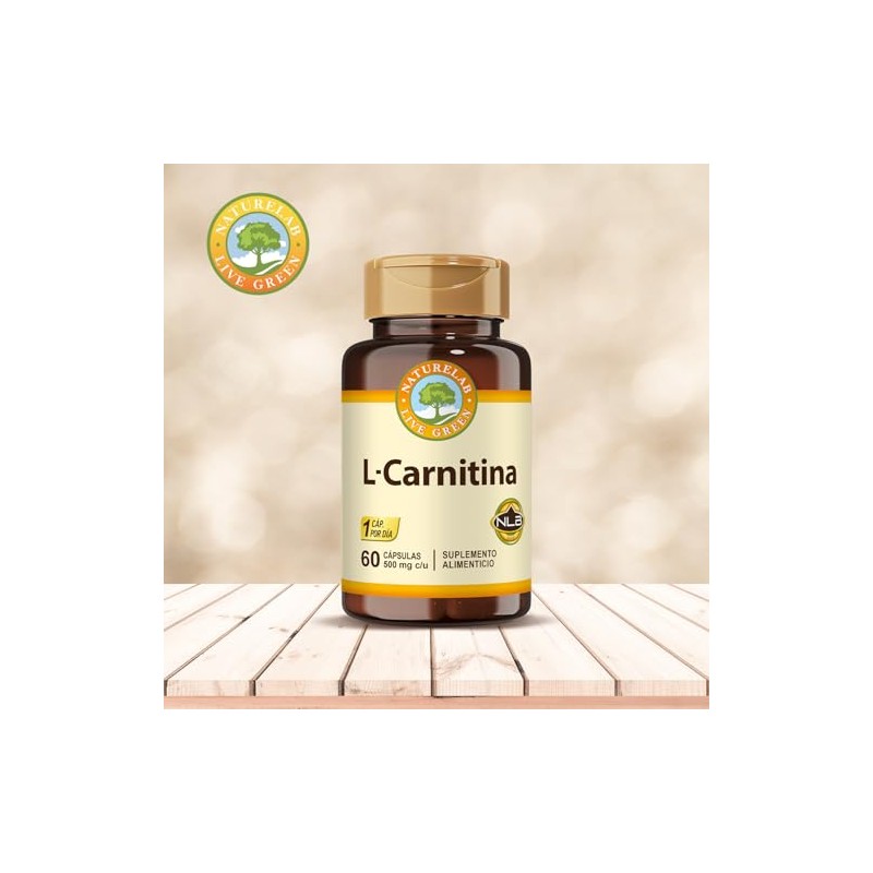Naturlab L-Carnitina 60 Cápsulas 500 mg