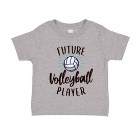 Future Volleyball Player Toddler T-Shirt 3T Athletic Heather