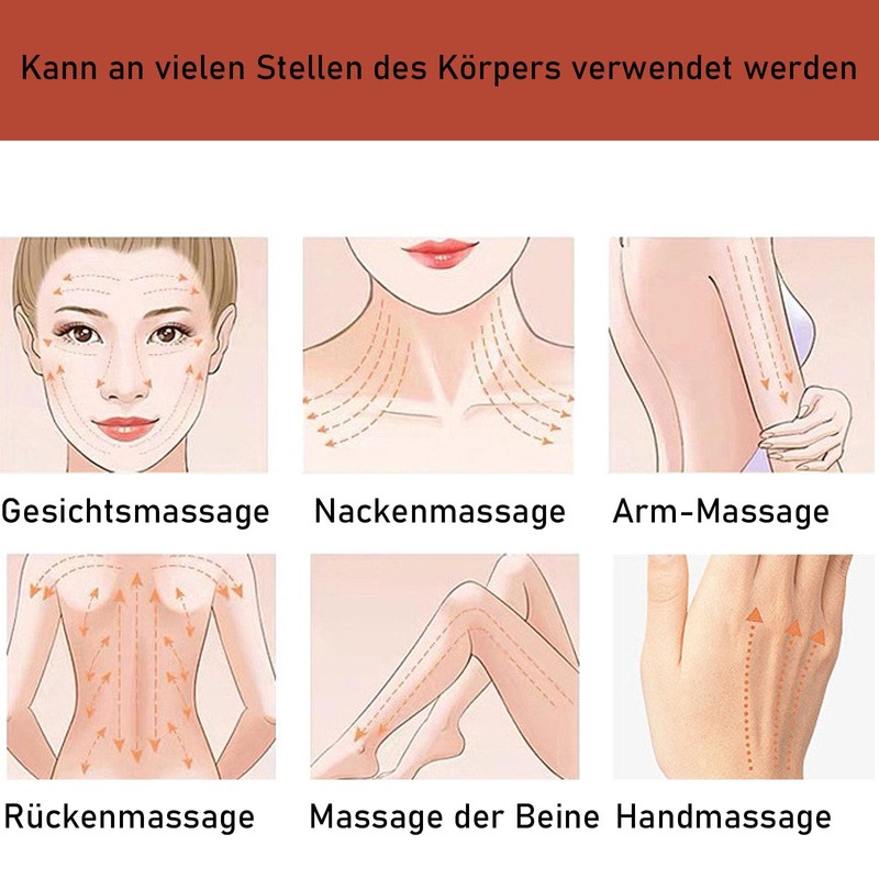 4 Stücke Gua Sha Stein, Guasha, Kunststoff Gua Sha Facial