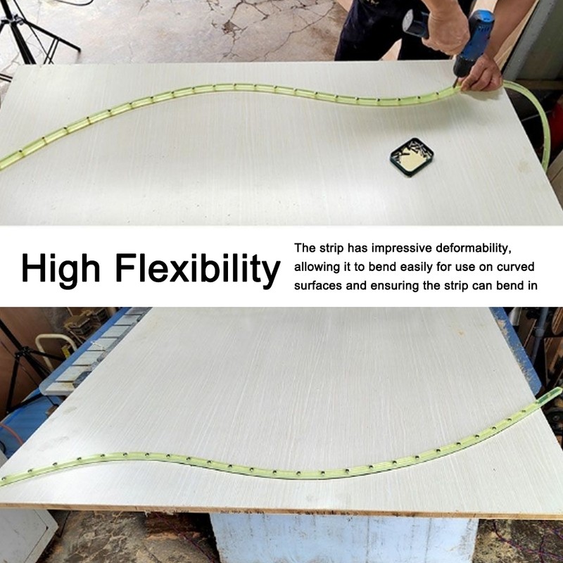1m Practical Profiling Strip Flexible Curve Template Adjustable Fixed Complex