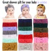 AKOAK 1 Pack Solid Color Skin-friendly Baby Headband Elastic Soft