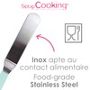 Scrapcooking 5177 Small Angled Spatula Stainless Steel Multi-coloured 3 x