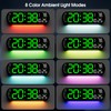 Zgrmbo Digital Wall Clock, 13" Large Display Digital Clock with