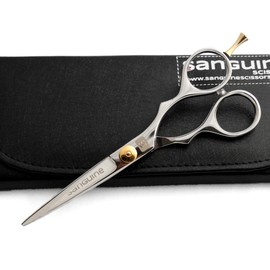 Zuvers in Hair Hairdressing Scissors 5.5 (14 cm) + Presentation Case Silver