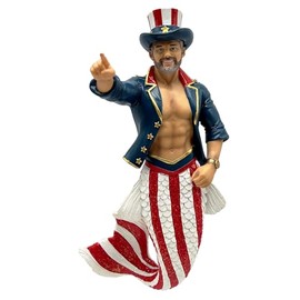 December Diamonds 55-55472 Uncle Sam Merman Ornament, 7 Inches