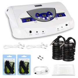 Boeetech Dual Foot Spa Detox Machine, Foot Bath Spa Ionic Machine with Mp3 Player for Home Beauty