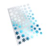 INKVICTUS Winter Snowflake Nail Decals/Sliders Blue Silver 5588