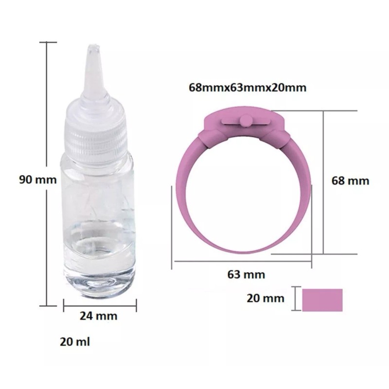 HRS Lote 6 Pulseras Brazalete Gel Antibacterial Y Botella Dosif