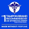 Tampax Pearl Tampons Light Absorbency with BPA-Free Plastic Applicator and