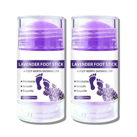 2PCS Lavender Foot Cream Stick, Hand & Heel Cream for Very Dry Hands & Feet, Cracked Heel Repair Cream