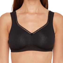 SUSA Women's 7758 Everyday Bra Schwarz 004, 42C, C