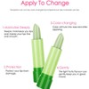 Gireatick 3 Pieces Aloe Vera Lipstick, Magic Colour that Changes