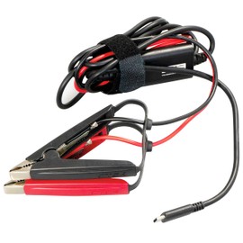 CTEK CS Free USB-C Charge Cable Clamps 40-465 - for use with The CS Free Portable Battery Charger Maintainer, Black