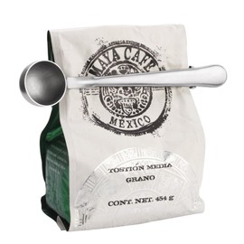 Coffee Measure Spoon 10g Measuring Stainless Steel with Clip Lightweight Spoon Ice Cream Spoon Metal Measuring Cup