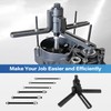 Crankcase Splitter Separator & Crank Puller Tool, Blue