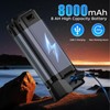 Rechargeable LED Work Light with Stand, 67" Tall Portable Cordless