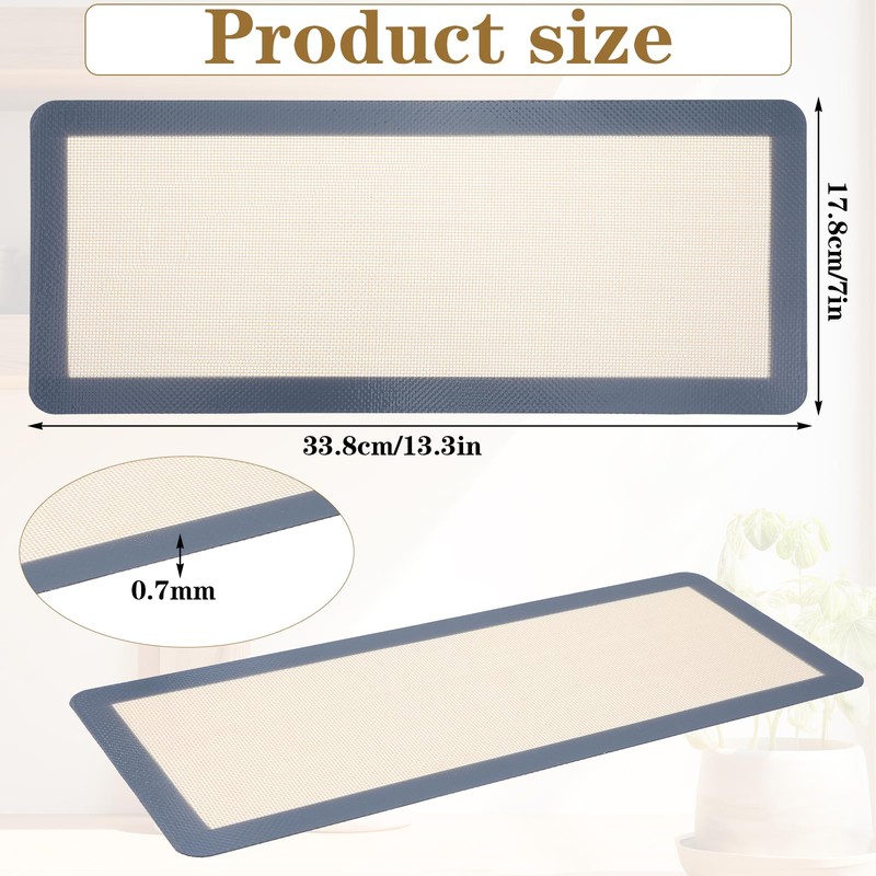 4 Pcs Small Silicone Baking Mats Compatible with Harvest Right