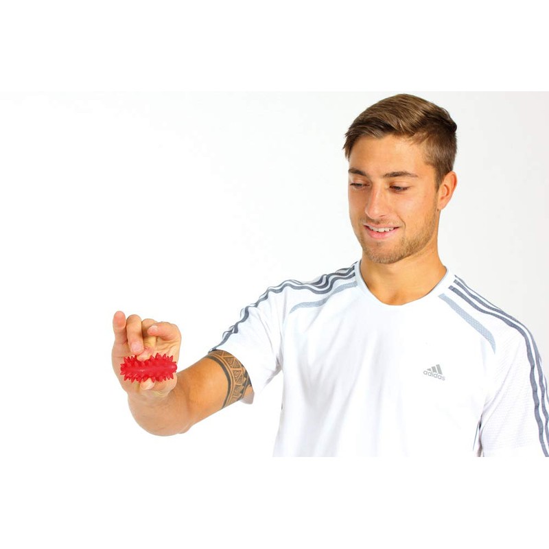 TOGU Knobbed Long Spiky Massage Ball - Pink, 7 x