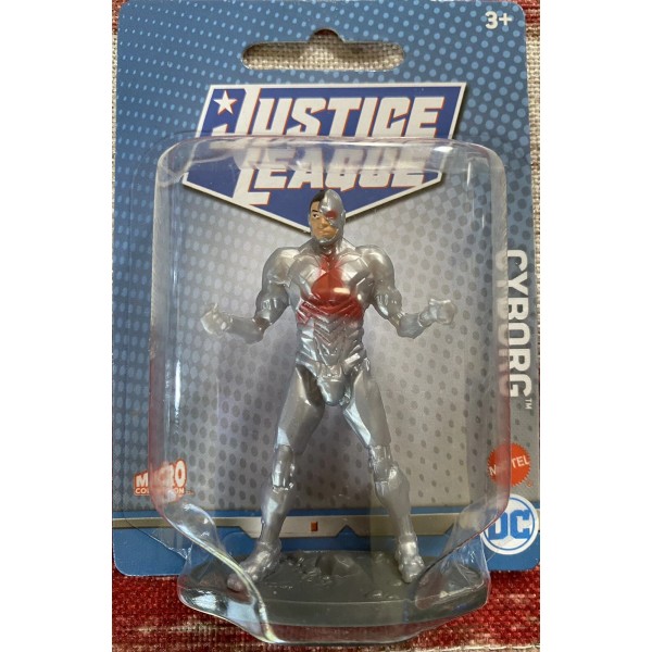 Mattel - DC Justice League Micro Collection Cyborg Mini Figure