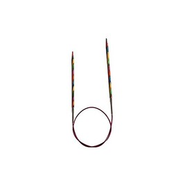 KnitPro 120 cm x 5.5 mm Symfonie Fixed Circular Needles, Multi-Color