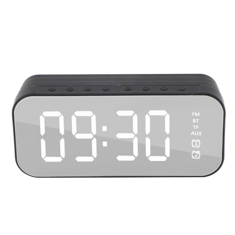 Bluetooth Speaker Alarm Clock Retro Small Multi Functional Desk Subwoofer