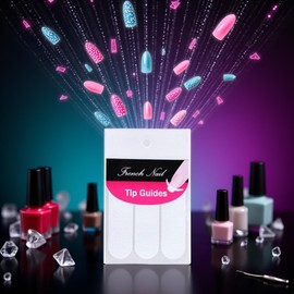 240 Pcs Nail Sticker,Manicure Nail Art Tips Form Guide Sticker Edge Tape DIY Stencil Tool Nail Art Stickers and Decals