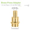 ORIANSE 10 Pack 1/2 Inch Press x 1/2" PEX Adapter