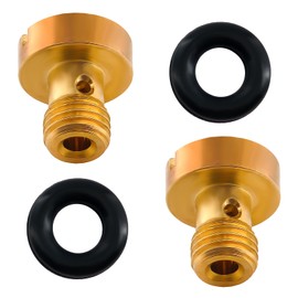 YJGZSVK 2 X Carburetor Float Bowl Drain Screws For Honda CB77 CA77 CB350 CB360 CB450 CB500K CB750 CB400F CJ360T Kawasaki KZ650 KZ1000 Z1R