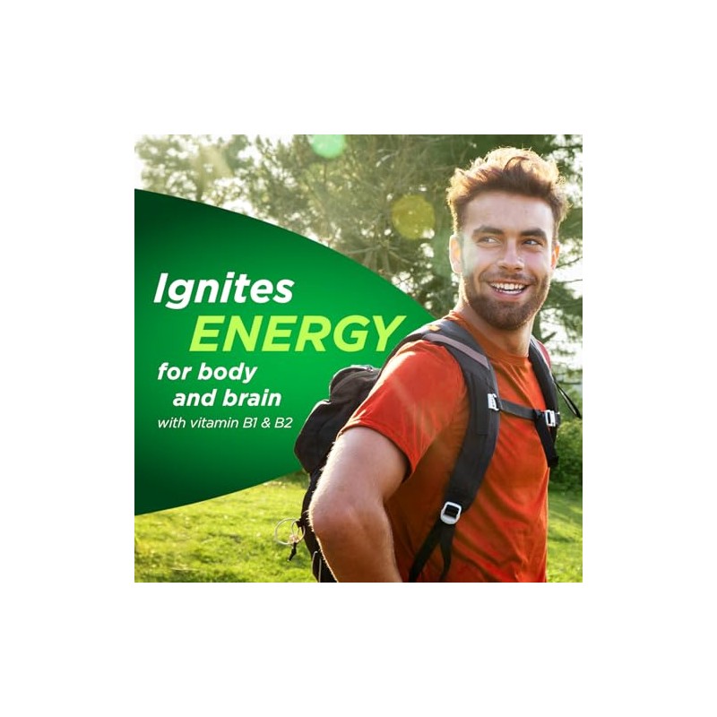Berocca Energy Effervescent Tablets, Orange Flavour, 60 Tablets