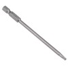 sourcing map 5 Pcs T15 Magnetic Torx Screwdriver Bits, 1/4