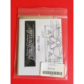 Timeless Traditions ~ PUNCH NEEDLE PATTERN ~ Love Birds