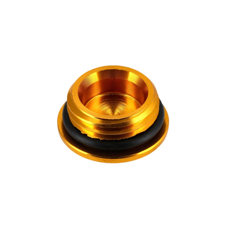 Sealing Screw Gold, Anodised Aluminium (Oil Filling Hole), with O-Ring