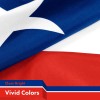 G128 Chile Chilean Flag 3x5 Ft 5Pack 150D Printed Polyester