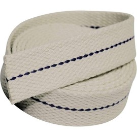 7/8" Inch Flat Cotton Oil Lantern or Oil Lamp Wick with Purple Stitch. 6 Foot Roll