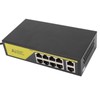 AI POE Switch 8 POE Ports and 2 Uplink 100Mbps