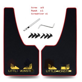 Universal Car Mud Flaps Rubber Mudguard Splash Guards Rubber Mudguard for Universal Sports Mud Flaps Guards Splash Front Or Rear Guards