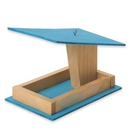 Unfinished Wood Bird Feeders, Unassembled
