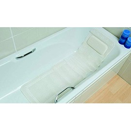 Homecraft Soft Feel Long Bath Mat with White Neckrest