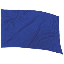 Pro-Graphx PRACTICE FLAG Color Guard Flag For Marching Band Color Guard Flag Pole, Curved Rectangle Indoor Winter Competition, Colorguard Performance ARC Flag, Polyester Silk - (BLUE)