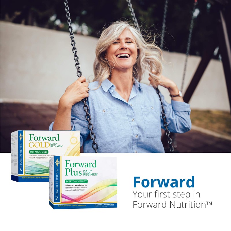 Dr. Whitaker's Forward Gold Daily Regimen Multi-Nutrient Vitamin Supplement for