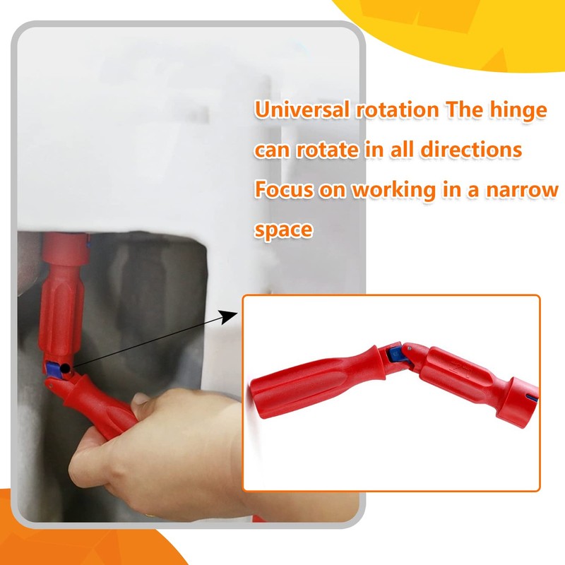 Newsmy Toilet Seat Spanner Plumbing Tools Toilet Seat Fitting Tool