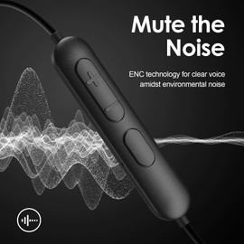 Rythflo Rythflo Bluetooth Headphones, 150H Playtime Wireless Bluetooth Earbuds w/Mic in-Ear Magnetic Neckband Earphone, IPX7 Sweatproof Deep Bass Headset for Home, Traveling, Outdoor, Business Trips