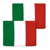Unique Sports Italy Flag 4-inch Wristbands