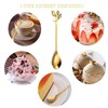 Leaf Shape Handle Dessert Fork, Leaf Shape Handle Spoon Stainless