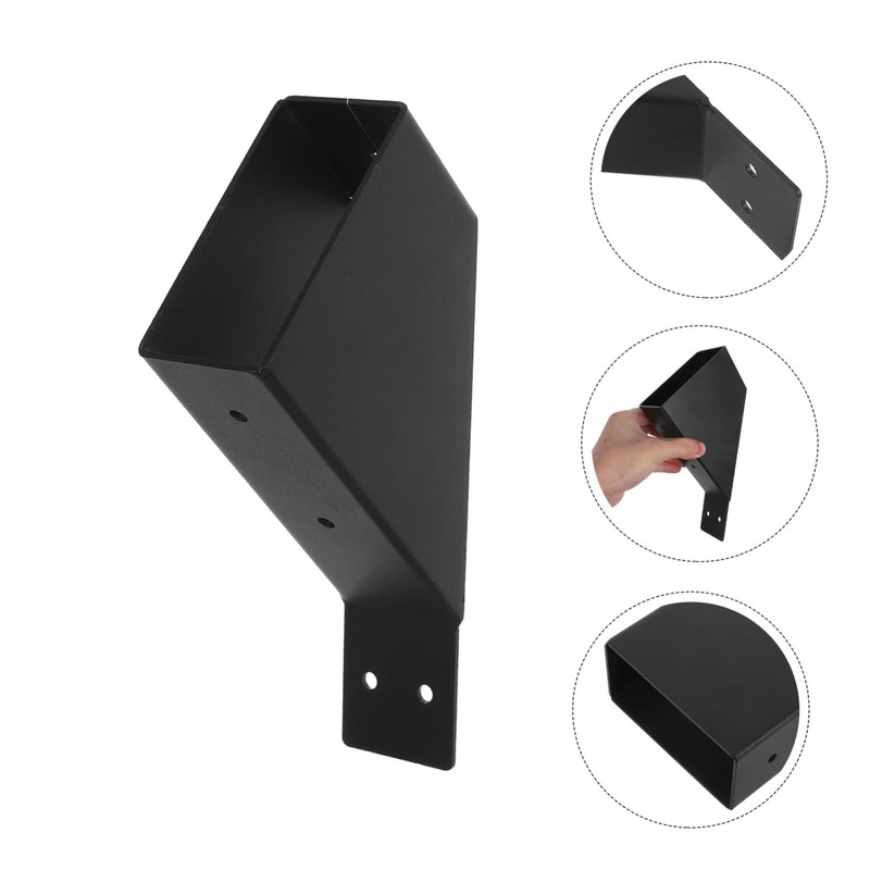 SUPVOX Gazebo Bracket Metal Angle for Posts Precision Degree Enhance