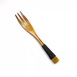 JapanBargain 10x Wooden Small Fruit Fork 5in S-2688x10