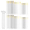 Self Threading Needles, 48Pcs Easy Thread Needles Hand Sewing 3