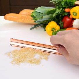 Food Scraper, Crumbers for Servers, Restaurant Crumb Sweeper, Table Scraper for Crumbs on Table, Restaurant Supplies for Kitchen, Server Accessories for Waitresses and Waiters (1 PACK, Rose Gold)