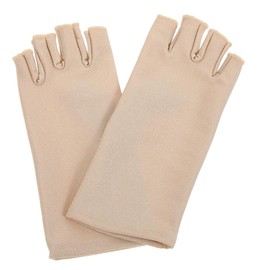 COLLBATH 1par Guantes De Protección Solar UV para Mujeres Guantes Sin Dedos Transpirables Y Elásticos para Ciclismo Y Conducción para Verano