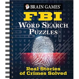 Brain Games - FBI Word Search Puzzles: Real Stories of Crimes Solved